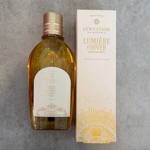 L'Occitane Nuit Festive Shower Gel & Hand Cream limited edition